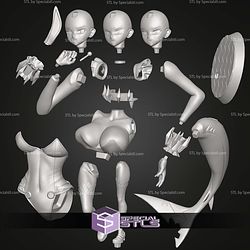 Ellen Joe Rabbit Zenless Zone Zero STL Files