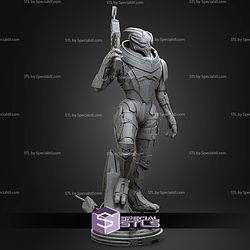 Garrus Mass Effect 331mm STL Files