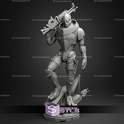 Garrus Mass Effect 331mm STL Files