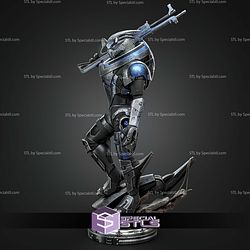 Garrus Mass Effect 331mm STL Files