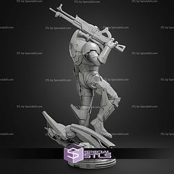 Garrus Mass Effect 331mm STL Files