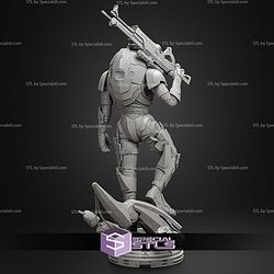 Garrus Mass Effect 331mm STL Files