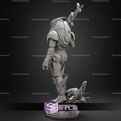 Garrus Mass Effect 331mm STL Files