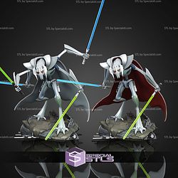 General Grievous Star Wars 340mm STL Files