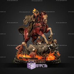 Ghost Rider Billy Diorama 522mm STL Files
