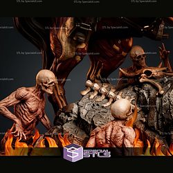 Ghost Rider Billy Diorama 522mm STL Files