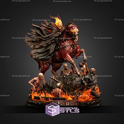 Ghost Rider Caleb Diorama 522mm STL Files