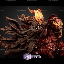 Ghost Rider Caleb Diorama 522mm STL Files