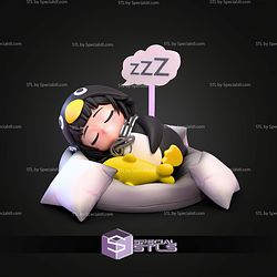Gugugaga Penguin Arknights Chibi STL Files