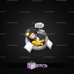 Gugugaga Penguin Arknights Chibi STL Files