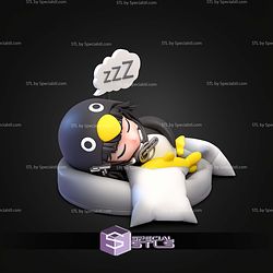 Gugugaga Penguin Arknights Chibi STL Files