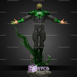 Green Lantern Flying Pose STL Files