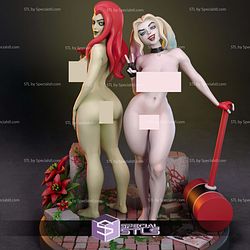 Harley Quinn And Poison Ivy Stylized ALT STL Files