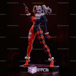 Harley Quinn Clown Suit 319mm STL Files