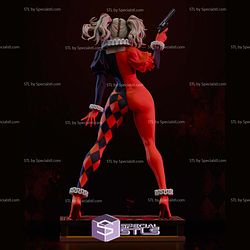 Harley Quinn Clown Suit 319mm STL Files