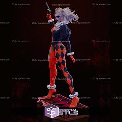 Harley Quinn Clown Suit 319mm STL Files