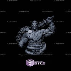 He Man Museum Pose Bust STL Files