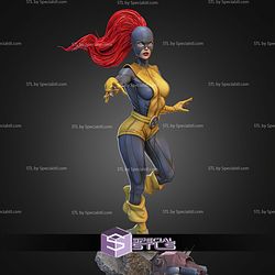 Jean Grey Classic 90s Variant STL Files