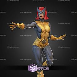 Jean Grey Classic 90s Variant STL Files