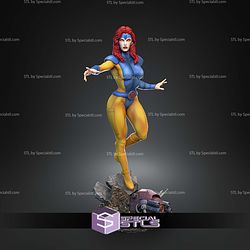 Jean Grey Classic 90s Variant STL Files