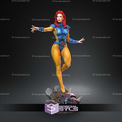Jean Grey Classic 90s Variant STL Files