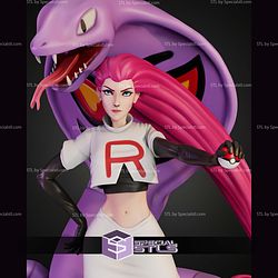 Jessie And Arbok 192mm STL Files