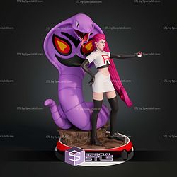 Jessie And Arbok 192mm STL Files
