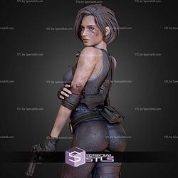 Jill Valentine Hurt 200mm STL Files