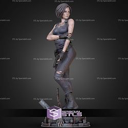 Jill Valentine Hurt 200mm STL Files
