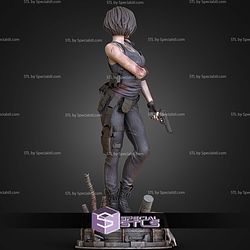 Jill Valentine Hurt 200mm STL Files