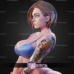 Jill Valentine Summer Beach Outift STL Files
