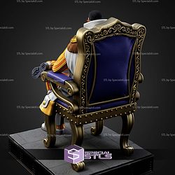 Kizaru One Piece On Throne STL Files