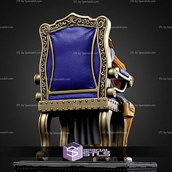 Kizaru One Piece On Throne STL Files
