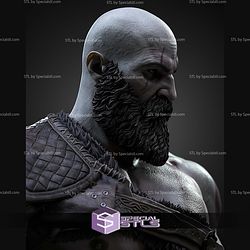 Kratos God Of War 2018 363mm STL Files