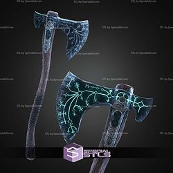 Kratos God Of War 2018 363mm STL Files