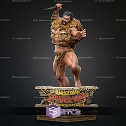Kraven Amazing Spider Man 420mm STL Files