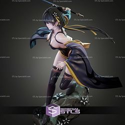 Lady Arbiter Rover Wuthering Waves STL Files
