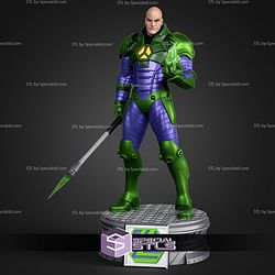 Lex Luthor Museum Pose STL Files
