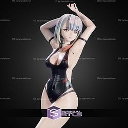 Lucy Beach Outfit Cyberpunk Edgerunners STL Files