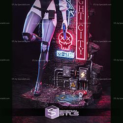 Lucy Edgerunner City Night STL Files