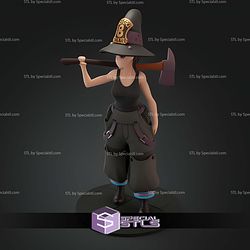 Maki Oze Stand Pose 198mm STL Files
