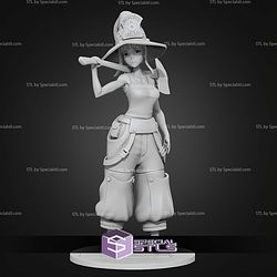 Maki Oze Stand Pose 198mm STL Files