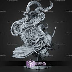 Malenia Elden Ring Bust 279mm STL Files