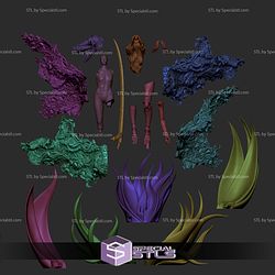 Malenia Goddess Of Rot 400mm STL Files