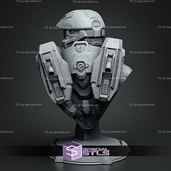 Master Chief Halo 4 Bust 160mm STL Files