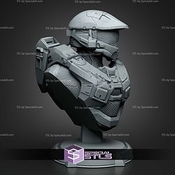 Master Chief Halo 4 Bust 160mm STL Files
