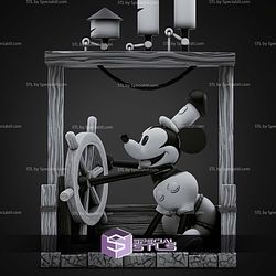 Mickey Mouse Iconic 300mm STL Files