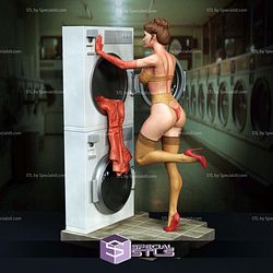 Midnight Laundry Pin Up STL Files