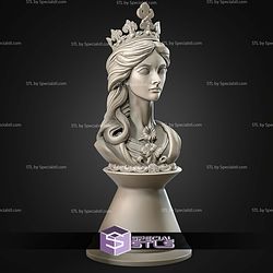 Mini Chess Figures Renaissance STL Files