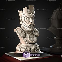 Mini Chess Figures Renaissance STL Files